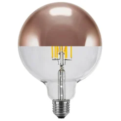 SEGULA LED-Globe E27 6,5W 927 pääpeili, kupari