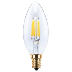 SEGULA LED-kynttilälamppu 24V DC E14 3W 922 Hehkulamppu himmeä
