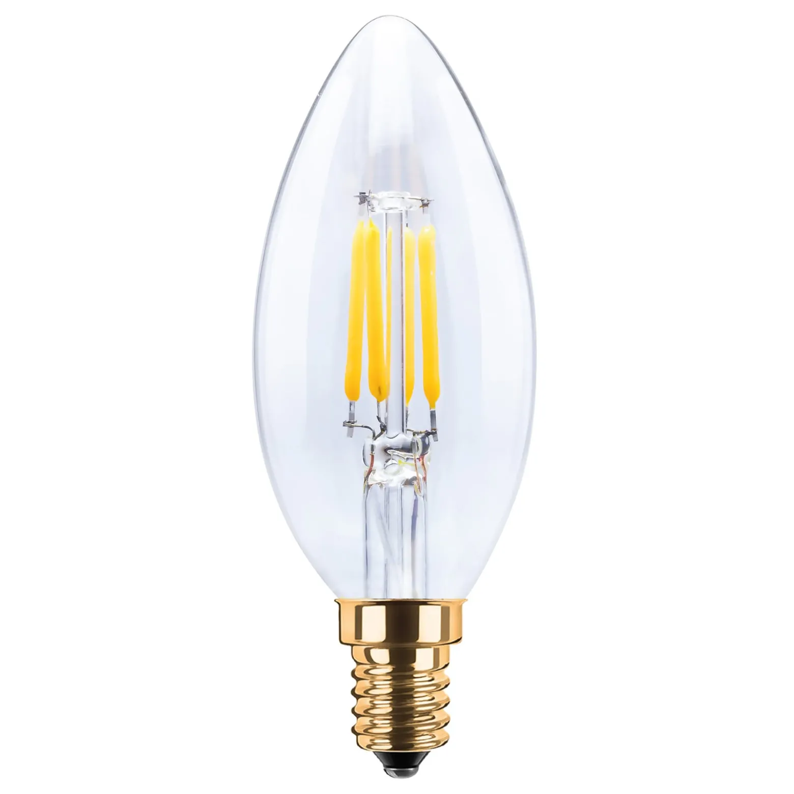 SEGULA LED-kynttilälamppu 24V DC E14 3W 922 Hehkulamppu himmeä