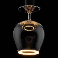 SEGULA LED-lamppu Floating Cognac kirkas E27 6W 922 himmennettävä