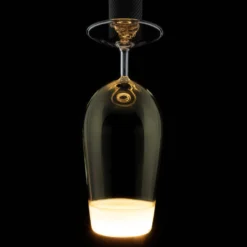 SEGULA LED-lamppu Kelluva olutvaahto, E27, 5 W 922 dim