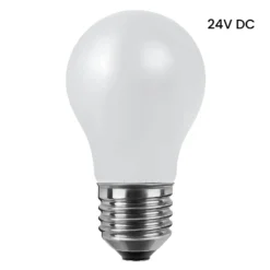 SEGULA-LED-lamppu 24V E27 6W 927 matta, himmen.