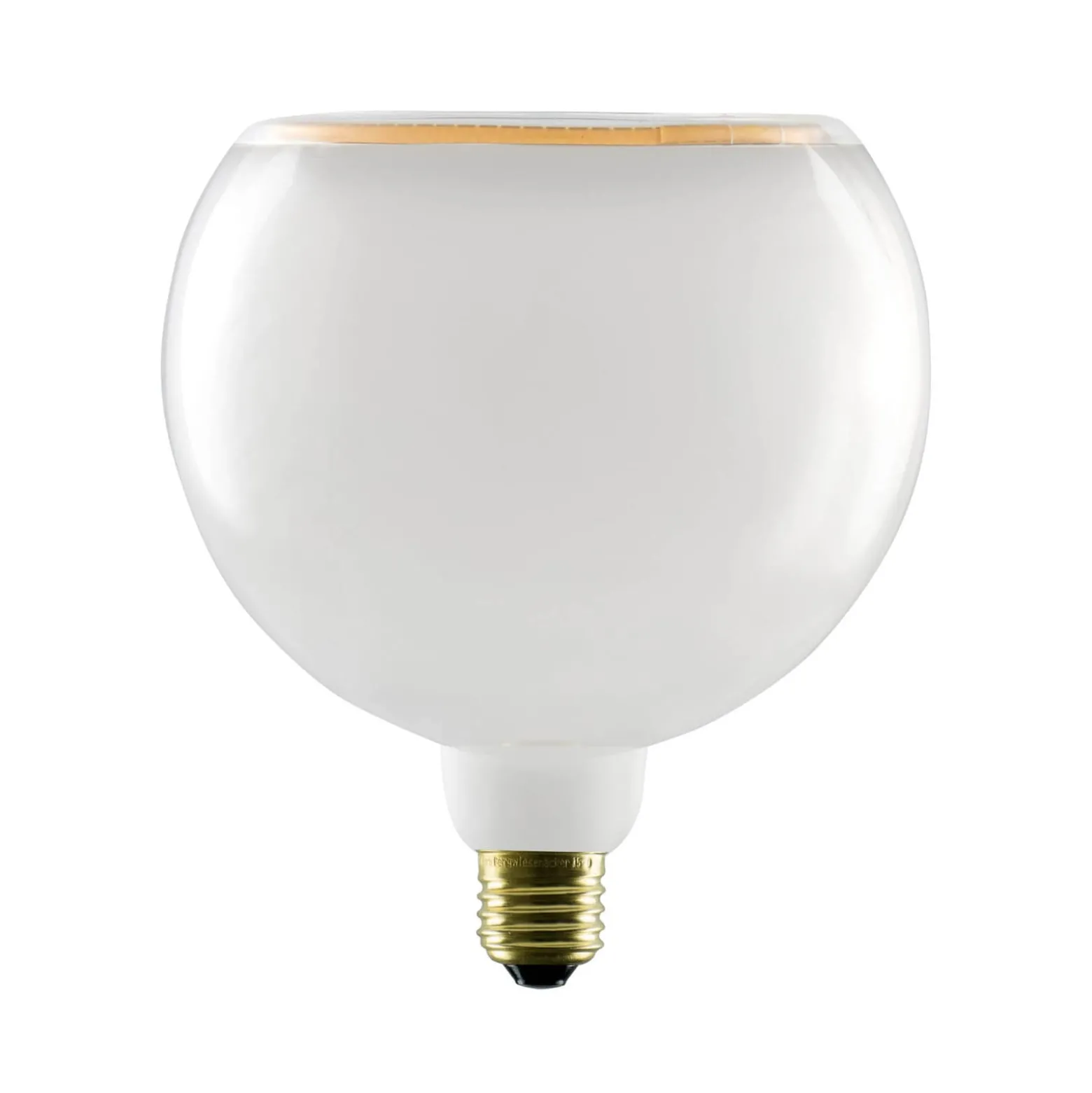 SEGULA LED-pallovalaisin Kelluva, E27, valkoinen G150 6 W 922 dim