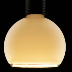 SEGULA LED-pallovalaisin Kelluva, E27, valkoinen G150 6 W 922 dim