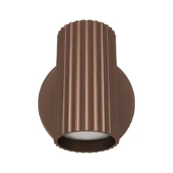 Seinäkohdevalaisin Portillo, pronssi, korkeus 11 cm, metalli, GU10