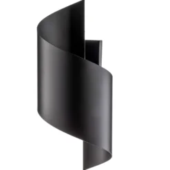 Seinälamppu Spiner musta, korkeus 30 cm, teräs