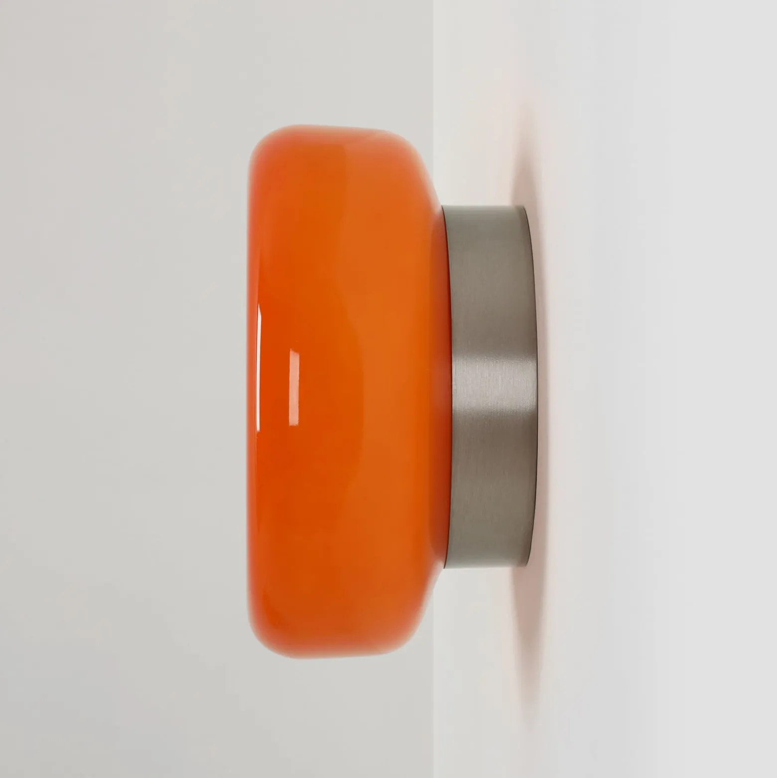 Seinävalaisin BonBon, oranssi, Ø 16 cm, lasi