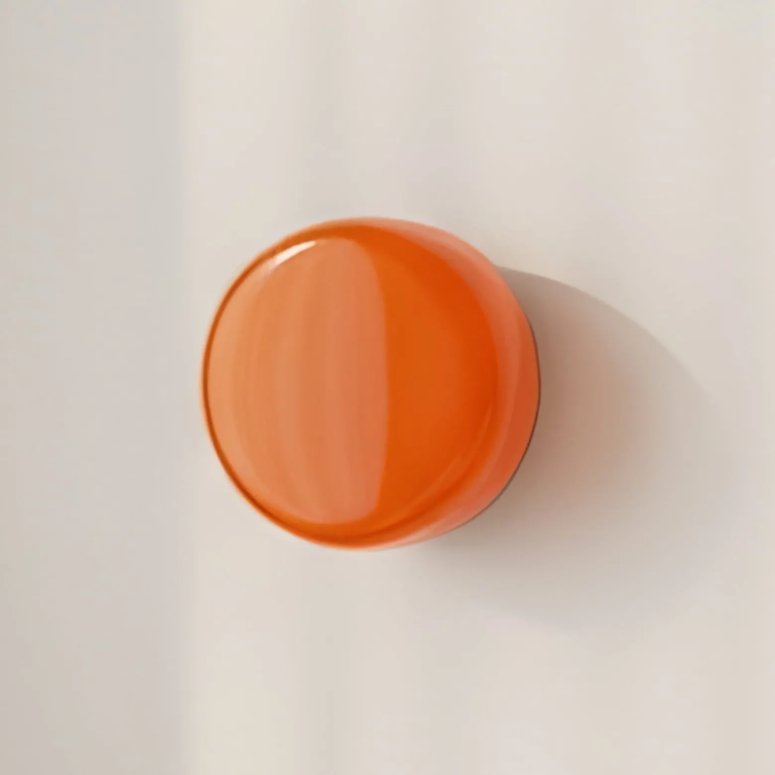 Seinävalaisin BonBon, oranssi, Ø 16 cm, lasi