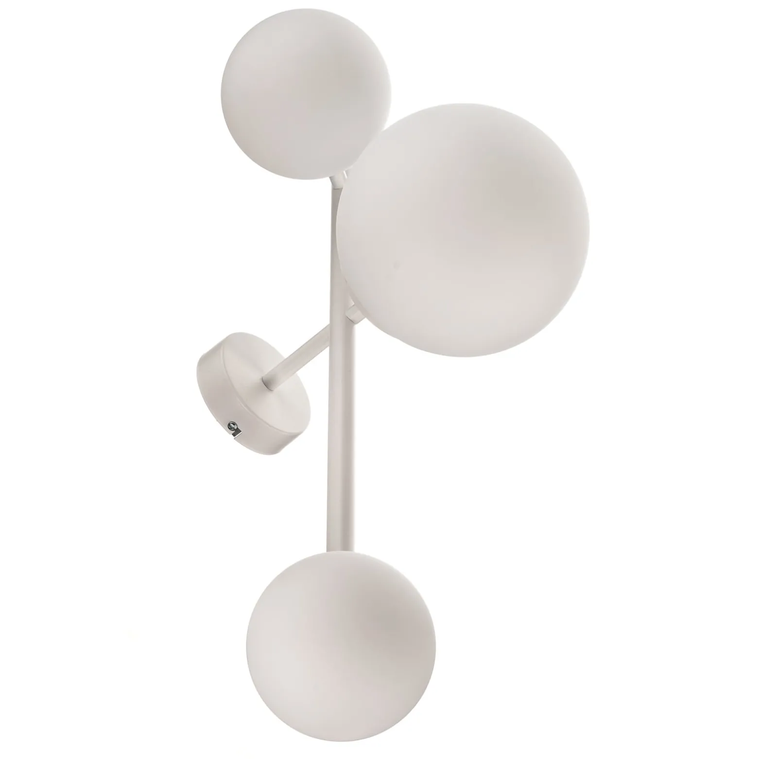 Seinävalaisin Dione, 3-lamppuinen, valkoinen