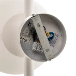 Seinävalaisin Dione, 3-lamppuinen, valkoinen