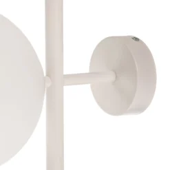 Seinävalaisin Dione, 3-lamppuinen, valkoinen