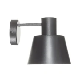 Seinävalaisin Dunka metallia, 1-lamppuinen, musta