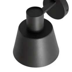 Seinävalaisin Dunka, oliivinvihreä, 1-lamppuinen, teräs, korkeus 17 cm