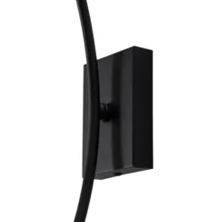 Seinävalaisin Hilal 3821, musta, opaali, korkeus 44 cm
