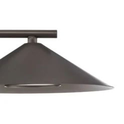 Seinävalaisin Lume, ruskea, metalli, korkeus 30,5 cm