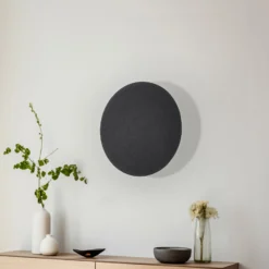 Seinävalaisin Lunia New, musta, Ø 30 cm