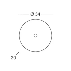 Seinävalaisin Moon Sun, Ø 54 cm, kulta