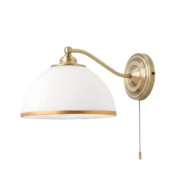Seinävalaisin Old Lamp vetokytkimellä