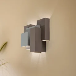 Seinävalaisin Seinä, beige, 5 x G9, teräs