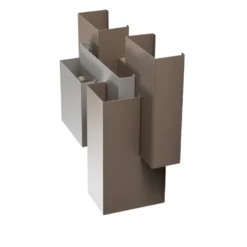 Seinävalaisin Seinä, beige, 5 x G9, teräs
