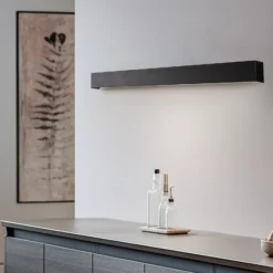 Seinävalaisin Straight M, 92 cm, musta