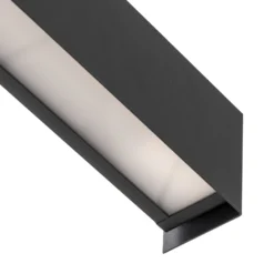 Seinävalaisin Straight S, 62 cm, grafiitti