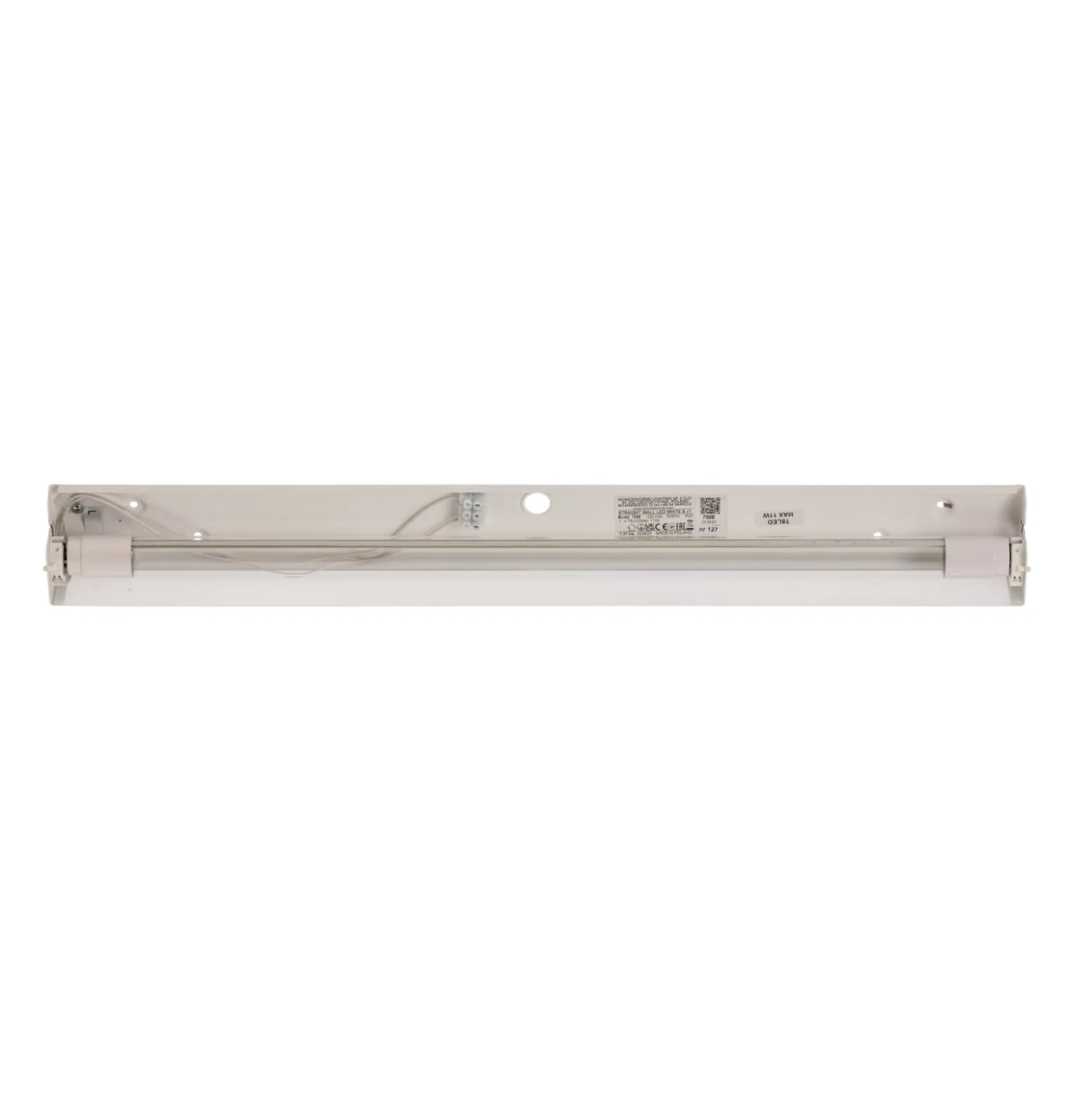 Seinävalaisin Straight S, 62 cm, valkoinen