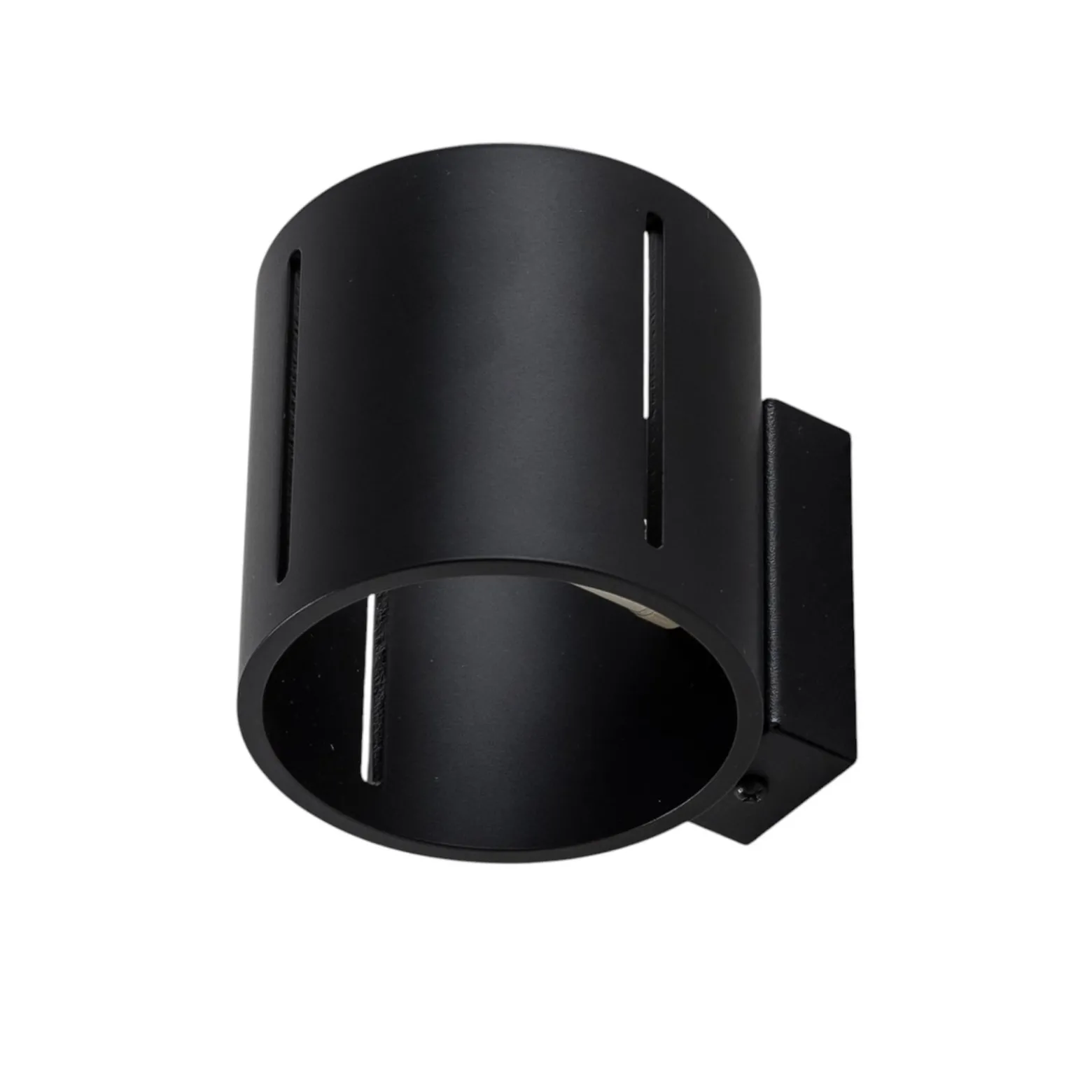 Seinävalaisin Topa ylös/alas, musta runko