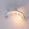 SELETTI Chameleon Lamp Going Up LED-seinävalaisin, USB