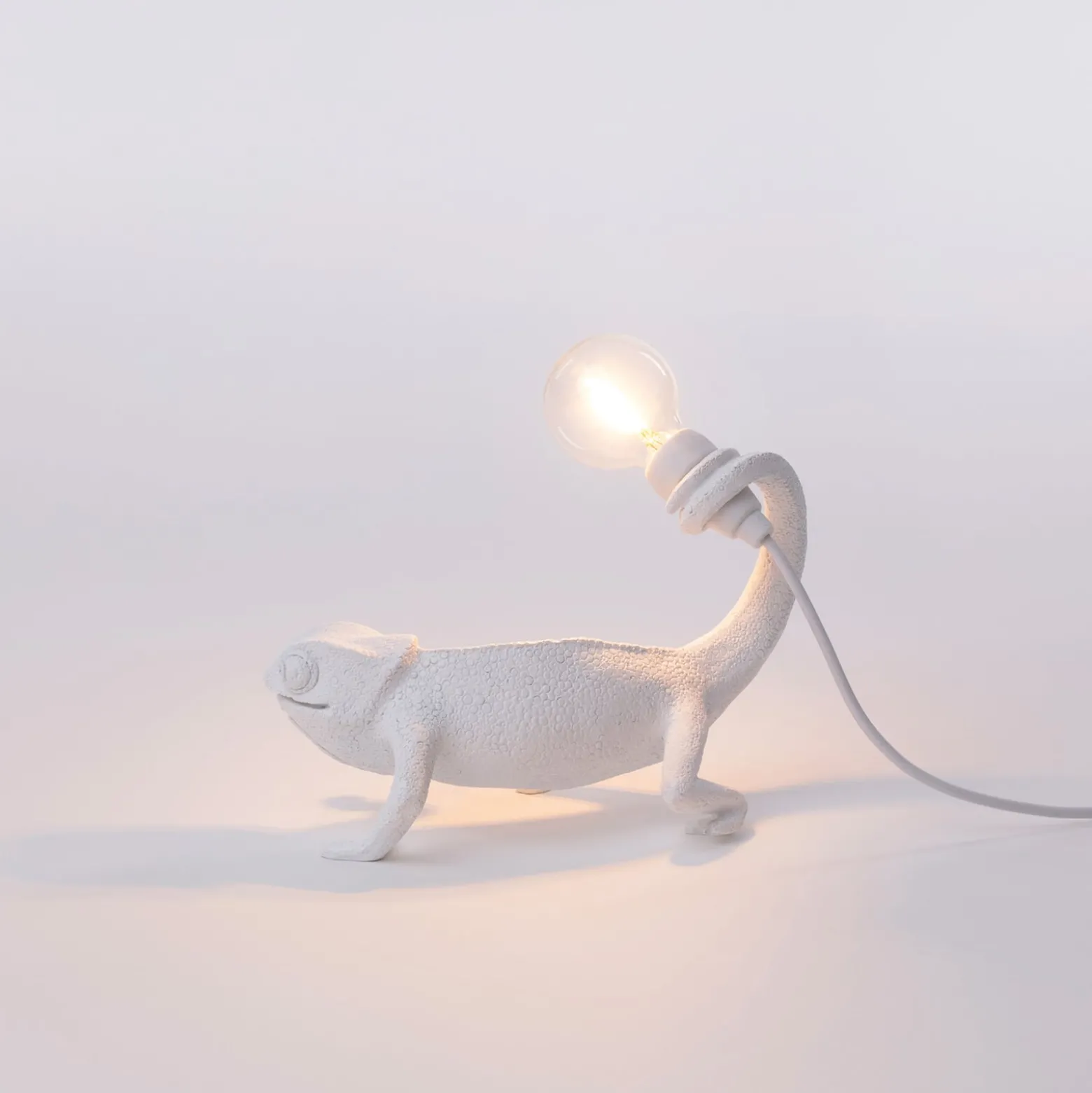 SELETTI LED-lamppu Chameleon Lamp Still, valkoinen, USB
