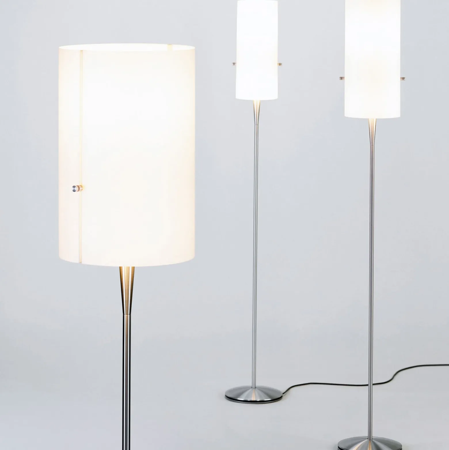 serien.lighting Club S LED-lattiavalo, alumiini