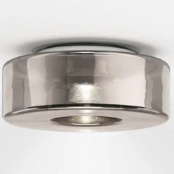 serien.lighting Curling S katto 2700 K lasi hopea