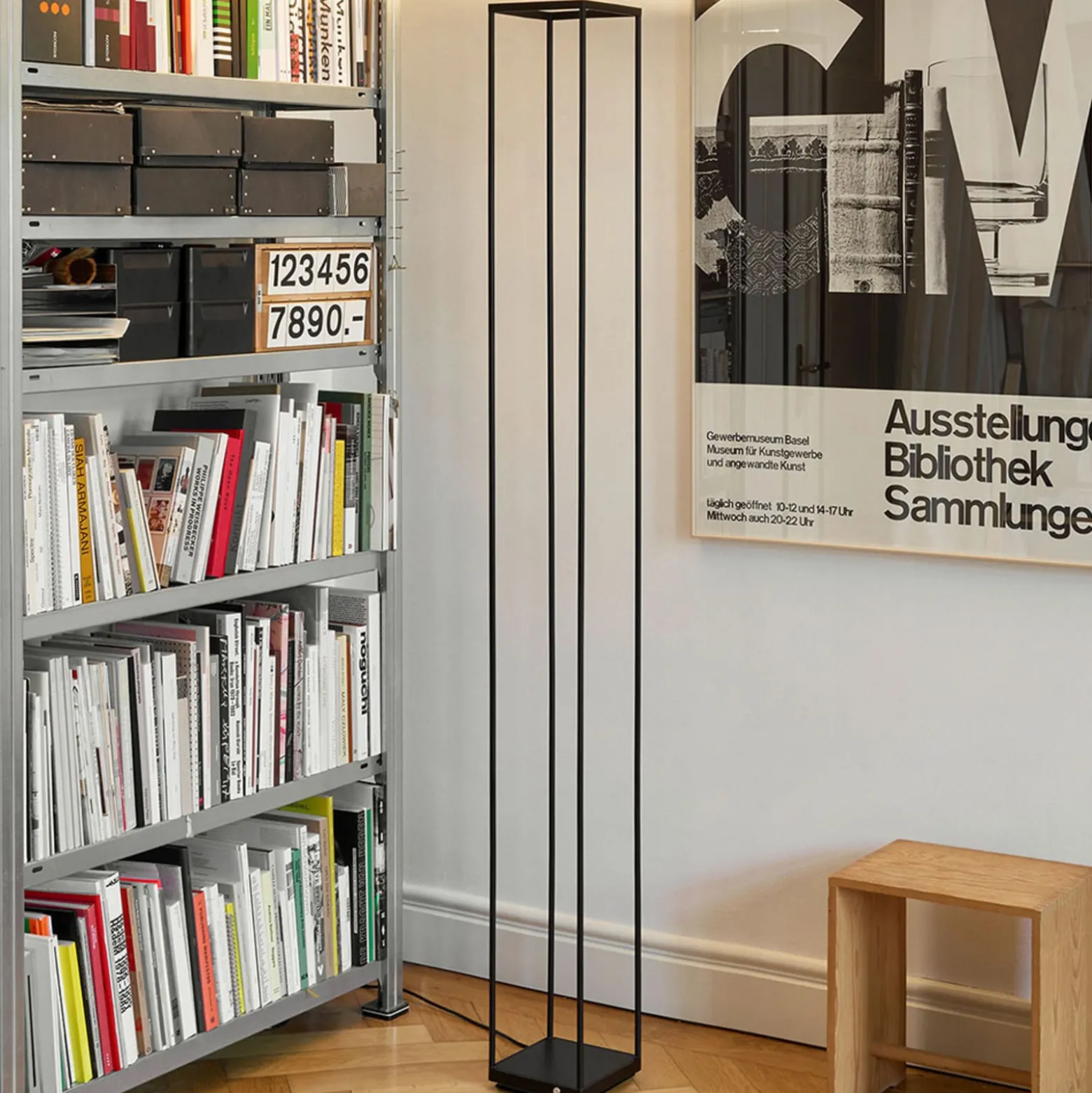 serien.lighting Reflex² S-LED-lattiavalo musta