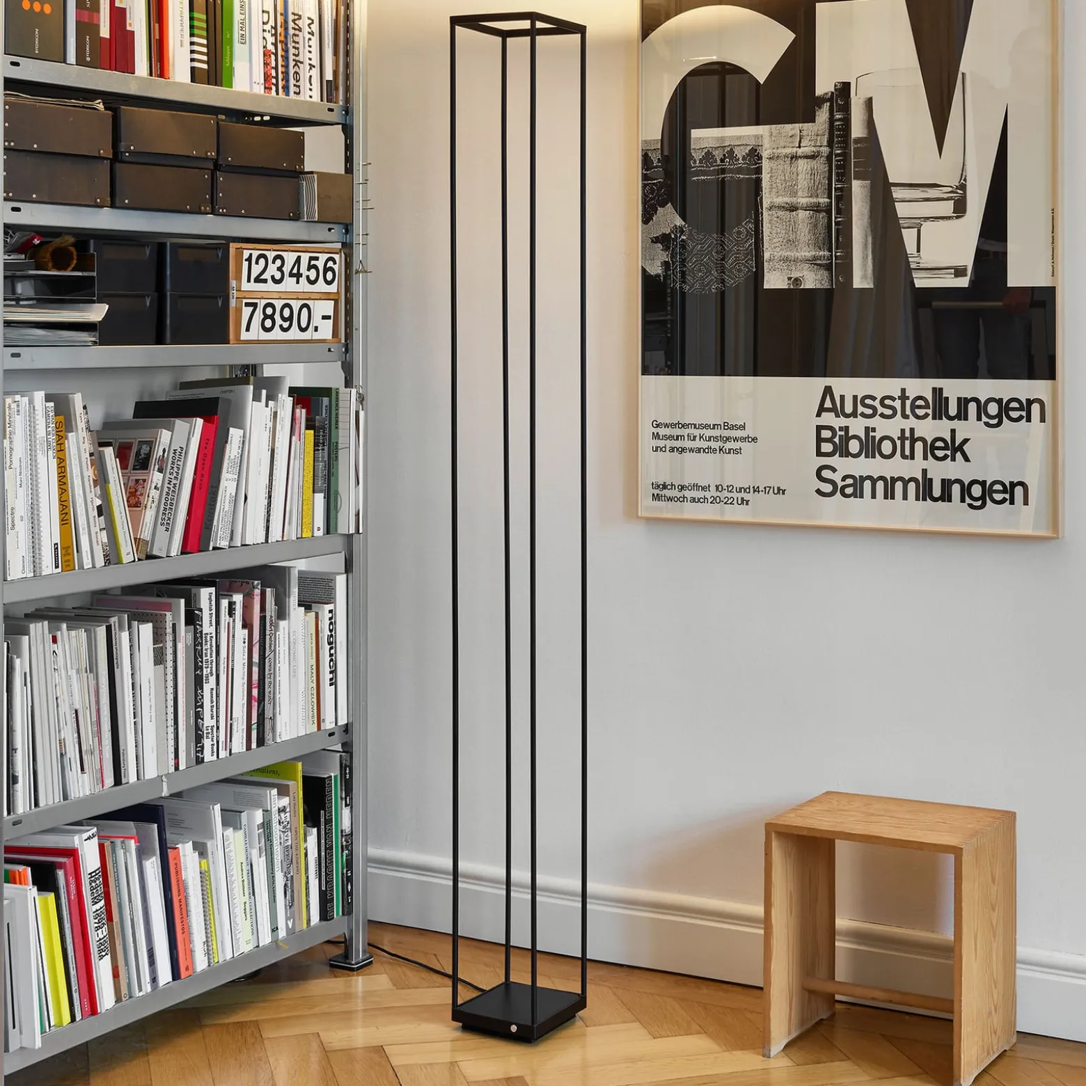 serien.lighting Reflex² S-LED-lattiavalo musta