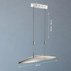 Shine-LED-riippuvalaisin, säädettävä valoväri