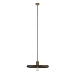 Sila-riippuvalaisin, ruskea/hiekka, metalli, Ø 45 cm, E27