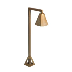 Silva Frame -LED-pollarivalaisin, 50 x 19 cm, antiikkimessinki