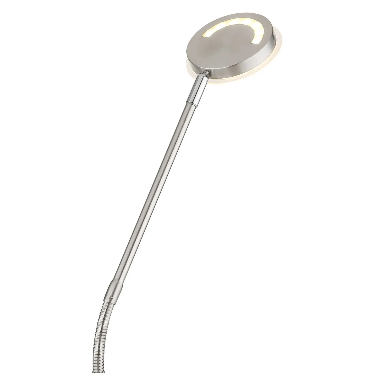 Silvio-LED-lattiavalaisin, nikkelivärinen, CCT, himmennettävä, 173 cm