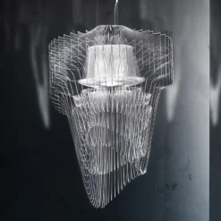 Slamp Aria S -riippuvalo kirkas, Ø50 cm
