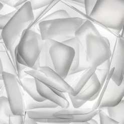 Slamp Clizia -design-seinävalaisin, valkoinen