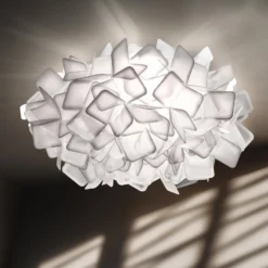 Slamp Clizia -design-seinävalaisin, valkoinen