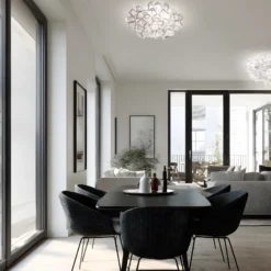 Slamp Clizia -design-seinävalaisin, valkoinen
