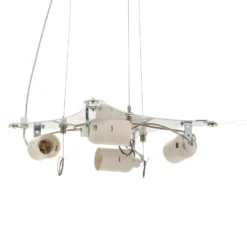 Slamp Clizia -riippuvalaisin, Ø 78 cm, fumé