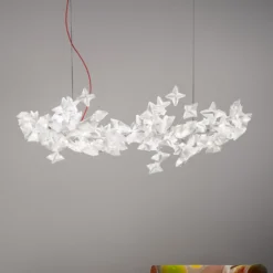 Slamp Hanami Suspension riippuvalo, punainen kaapeli