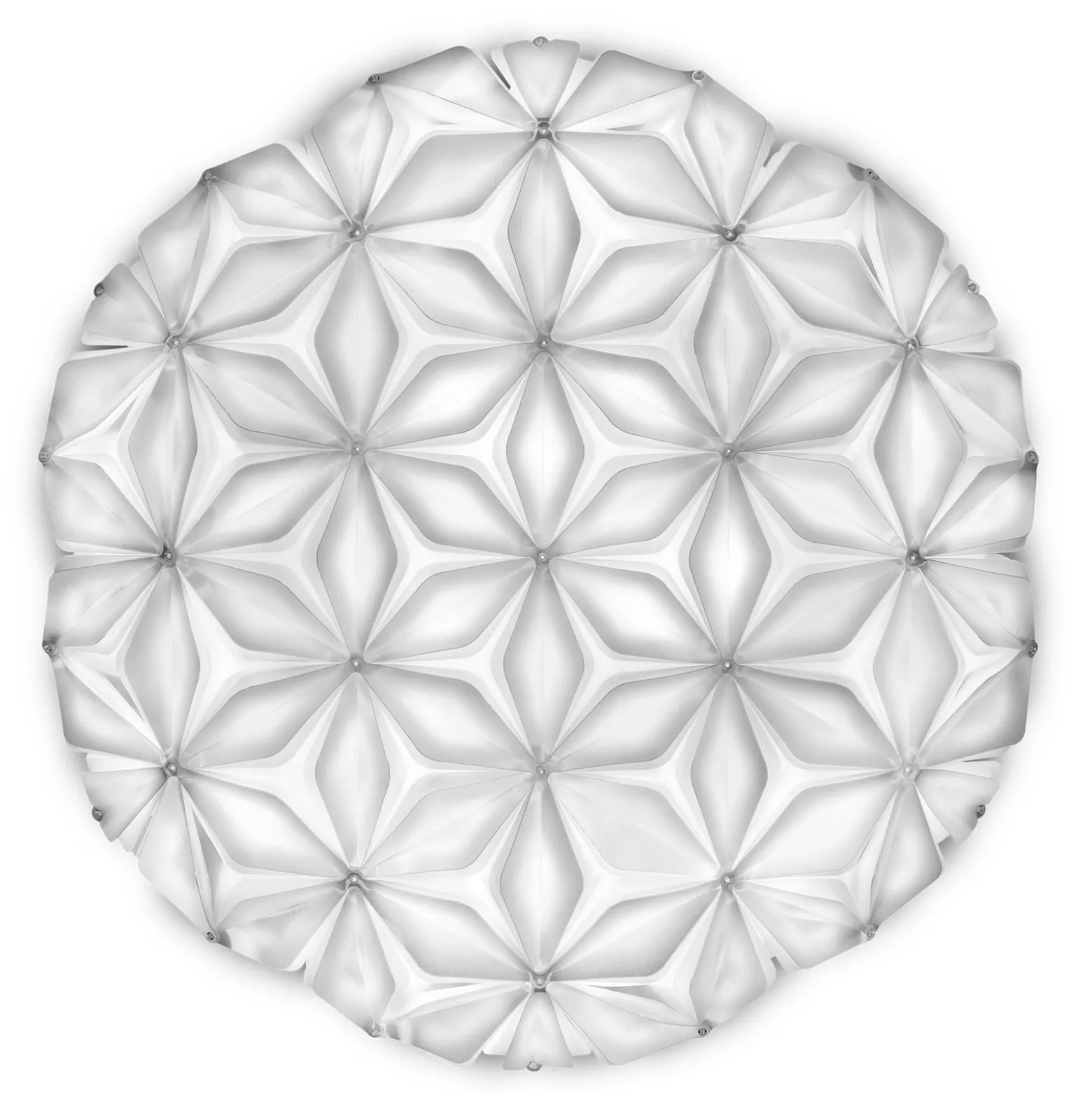 Slamp La Vie L kattovalaisin, leveys 71 cm, valkoinen