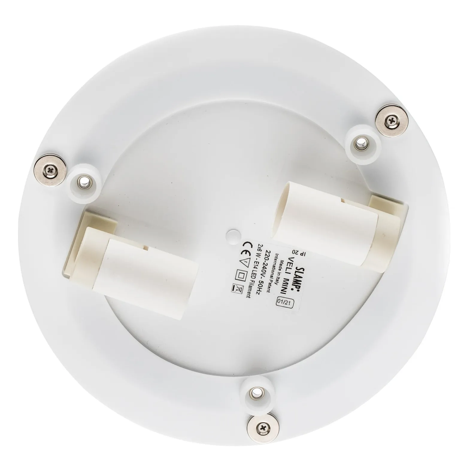 Slamp Veli Mini -design-kattovalo Ø 32 cm kulta