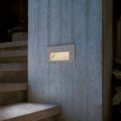 SLV Brick LED alas upotettu seinävalaisin 3000K 3,000K