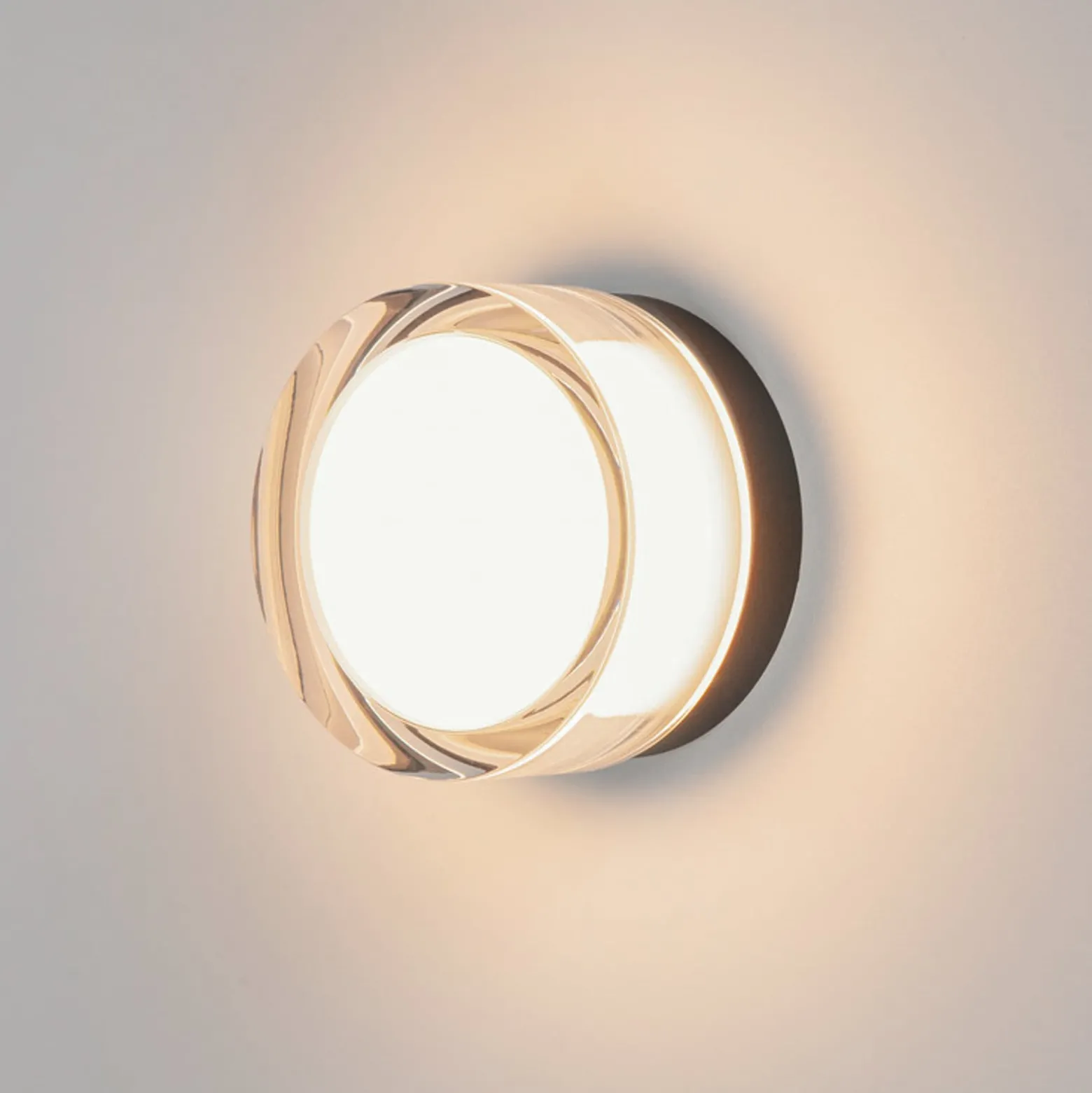 SLV Cyft LED-seinävalaisin, musta, alumiini, Ø 13,2 cm, CCT-arvo