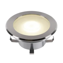 SLV Dasar Flat 120 LED uppoasennuslattiavalaisin, 3000 K