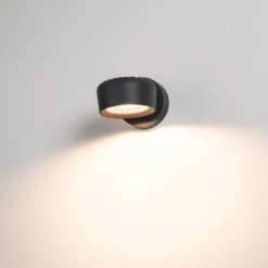 SLV Eskina Spot LED-ulkoseinävalaisin, antrasiitti, CCT, IP65